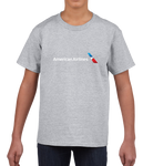 2013 AA Logo Grey Full Chest Kids T-Shirt