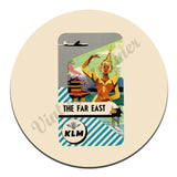 KLM Vintage The Far East Mousepad