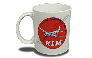 KLM Vintage Bag Sticker  Coffee Mug