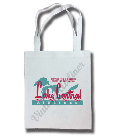 Lake Central Airlines 1950's Tote Bag