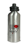 Lake Central Airlines 1960's Bag Sticker Aluminum Water Bottle