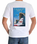 St. Louis Lambert Field Airport Poster T-shirt Version 2