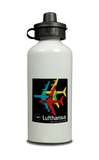 Lufthansa 1970's Vintage Aluminum Water Bottle
