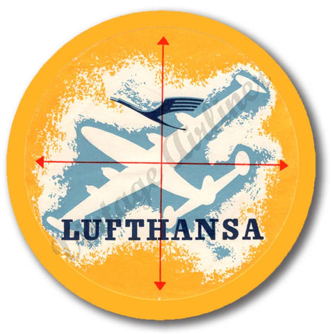 Lufthansa Vintage Magnets