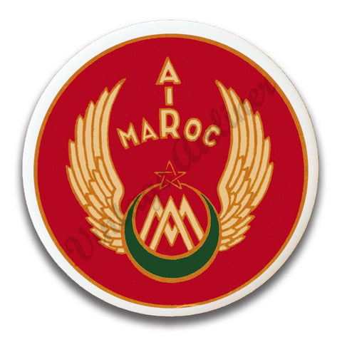 Air Maroc 1940's Vintage Magnets