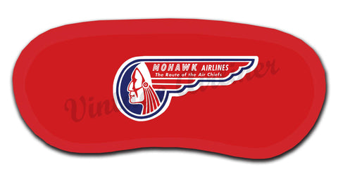 Mohawk Airlines Logo Sleep Mask