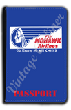 Mohawk Airlines 1950's Bag Sticker Passport Case