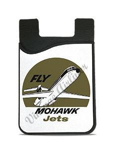 Mohawk Airlines Mohawk Jets Round Bag Sticker Card Caddy