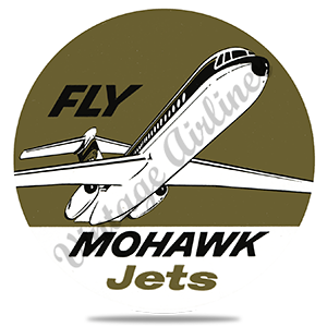 Mohawk Airlines Mohawk Jets Round Coaster