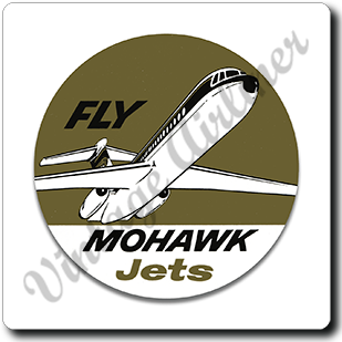 Mohawk Airlines Mohawk Jets Square Coaster
