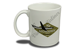 Mohawk Airlines 1950's Fly Mohawk Bag Sticker  Coffee Mug