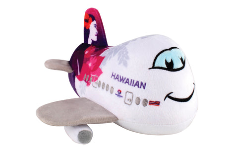 HAWAIIAN AIRLINES PLUSH AIRPLANE NEW LIVERY