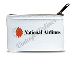 National Airlines Small Logo Rectangular Coin Purse