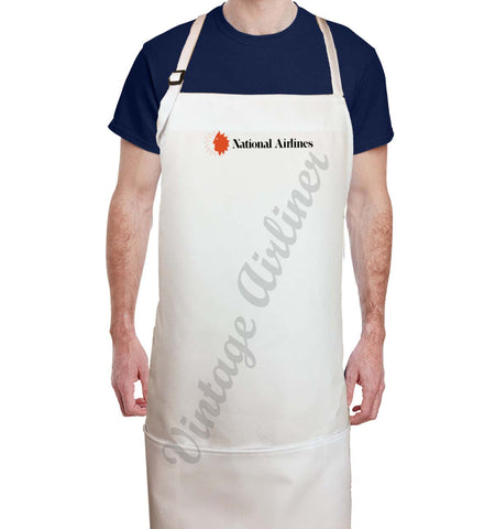 National Airlines Small Logo Bag Sticker Apron