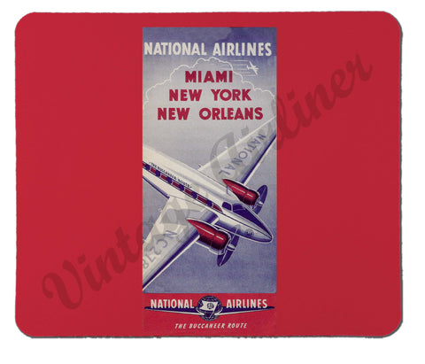 National Airlines Mousepad