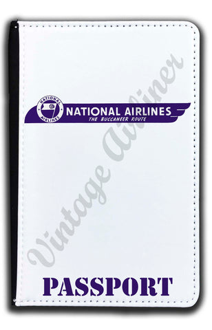 National Airlines The Buccaneer Route Passport Case