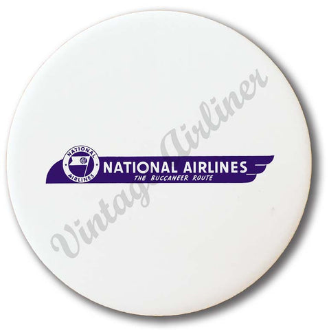 National Airlines The Buccaneer Route Magnets