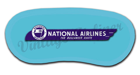 National Airlines The Buccaneer Route Sleep Mask