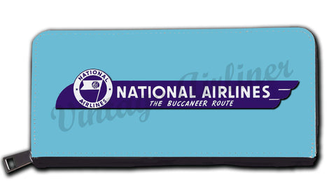 National Airlines The Buccaneer Route Wallet