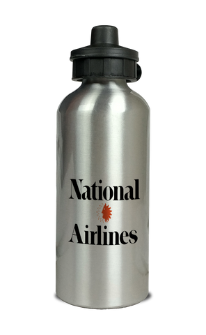 National Airlines Logo Aluminum Water Bottle