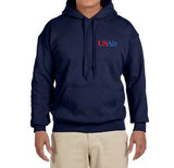Air Blue Logo (19US89-1997) Hooded Sweatshirt