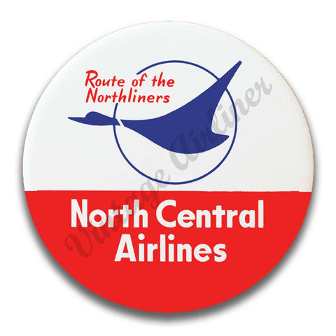 North Central Airlines Last Logo Magnets