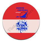 North Central Airlines Vintage Mousepad