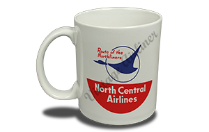 North Central Airlines Last Logo  Coffee Mug