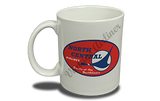 North Central Airlines Vintage Bag Sticker  Coffee Mug