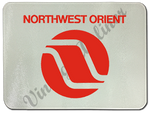 Northwest Airlines Last Logo Glass Cutting Board