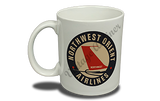 Northwest Orient Airlines 1950's Bag Sticker  Coffee Mug