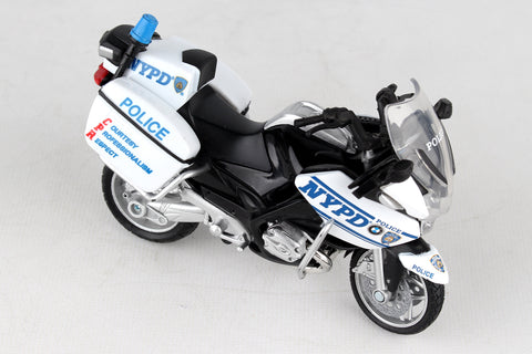 NYPD POLICE MOTORCYLE 1/18