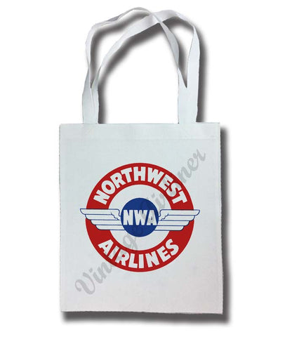 Northwest Airlines 1930's Vintage Tote Bag
