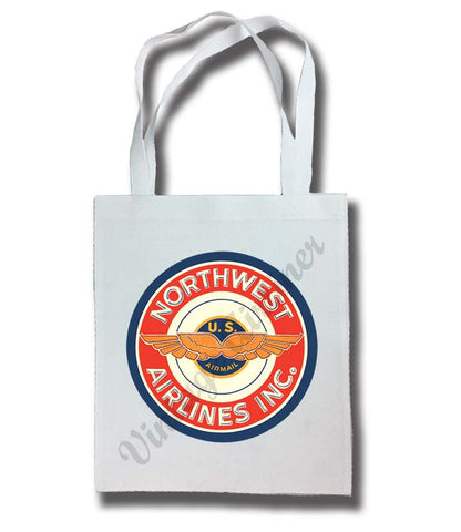 Northwest Airlines 1940's Tote Bag