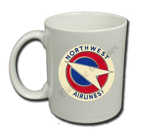 Northwest Airlines Vintage Coffee Mug