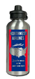 Northwest Airlines Aluminum Water Bottle