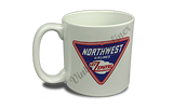 Northwest Airlines 1930's Sky Zephyrs Bag Sticker  Coffee Mug