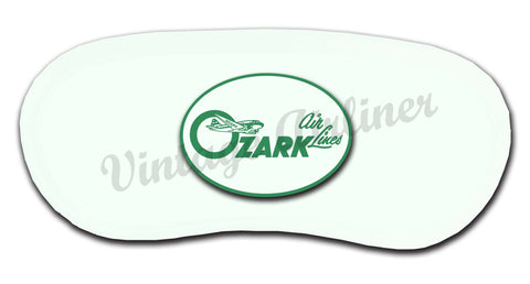 Ozark Airlines Vintage Baggage Sticker Sleep Mask