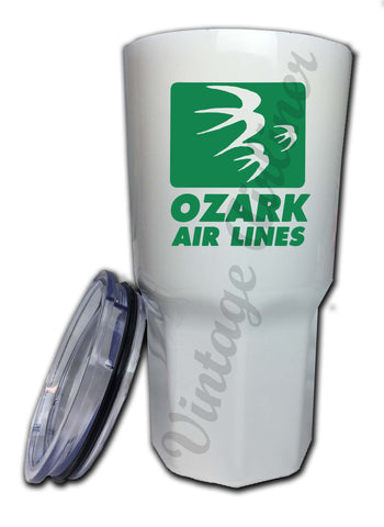 Ozark Airlines Green Logo Tumbler