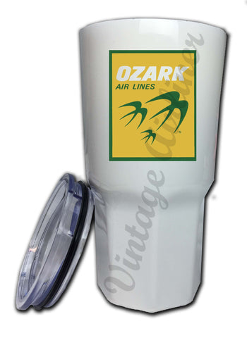 Ozark Airlines Yellow Logo Tumbler