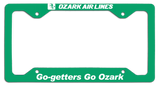Ozark Air Lines - Go-getters Go Ozark - License Plate Frame