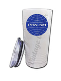 Pan Am Blue Globe Logo Tumbler