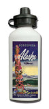 Pan American Airways Discover Alaska System Aluminum Water Bottle
