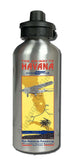 Pan American Airway Air-Way To Havana Vintage Aluminum Water Bottle