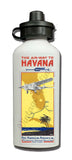 Pan American Airway Air-Way To Havana Vintage Aluminum Water Bottle