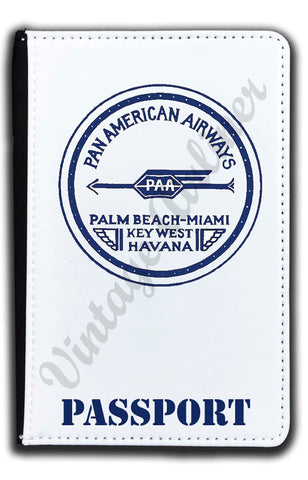 Pan American Airways Vintage Passport Case