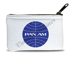 Pan Am Logo Rectangular Coin Purse