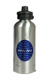 Pan American World Airways Blue Logo Aluminum Water Bottle