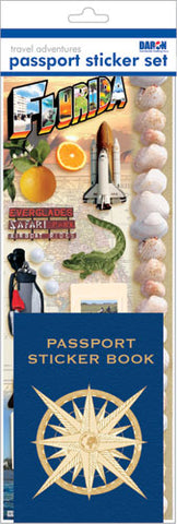 PASSPORT STICKER SET-FLORIDA #1 (**)