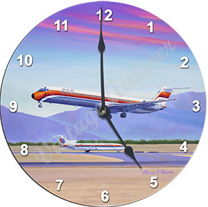 PSA DC9 Wall Clock